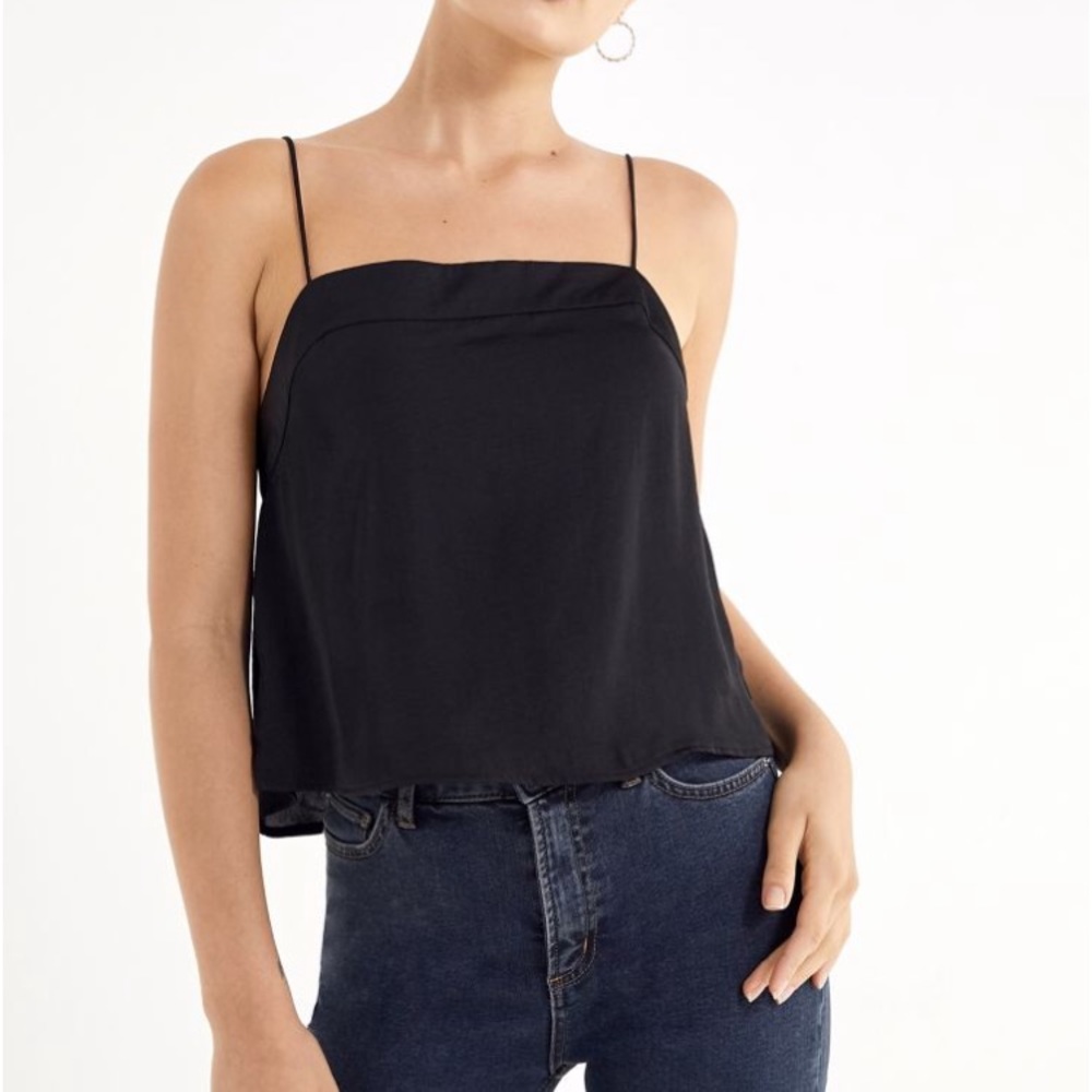 Urban Outfitters Black Tank Debbie Cami XS